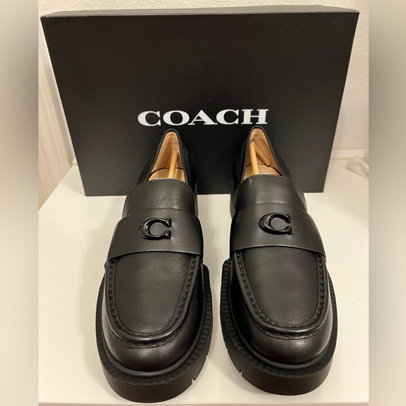 🦋Coach Black Leah Loafers 👞 - Picture 5 of 11